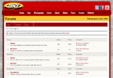 SpaceTheBand.com screenshot